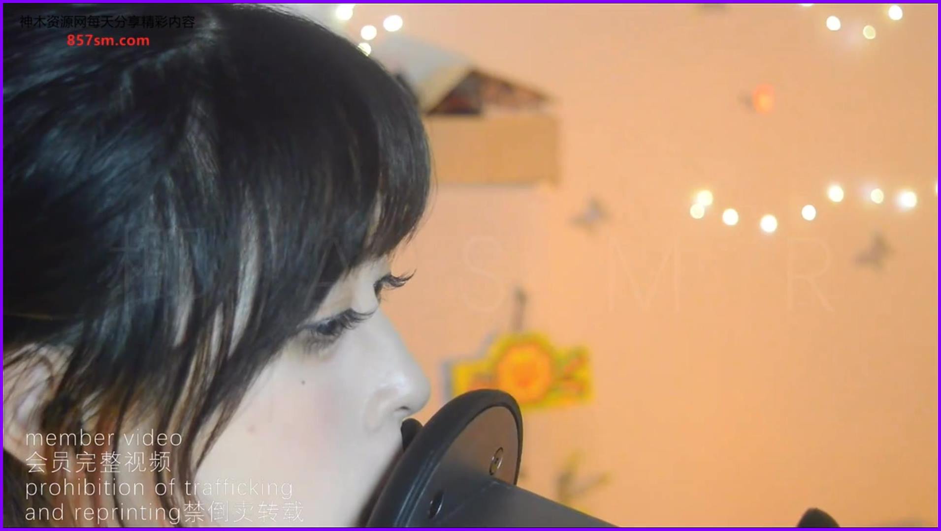 椰子ASMRS慢速含耳刮设32min