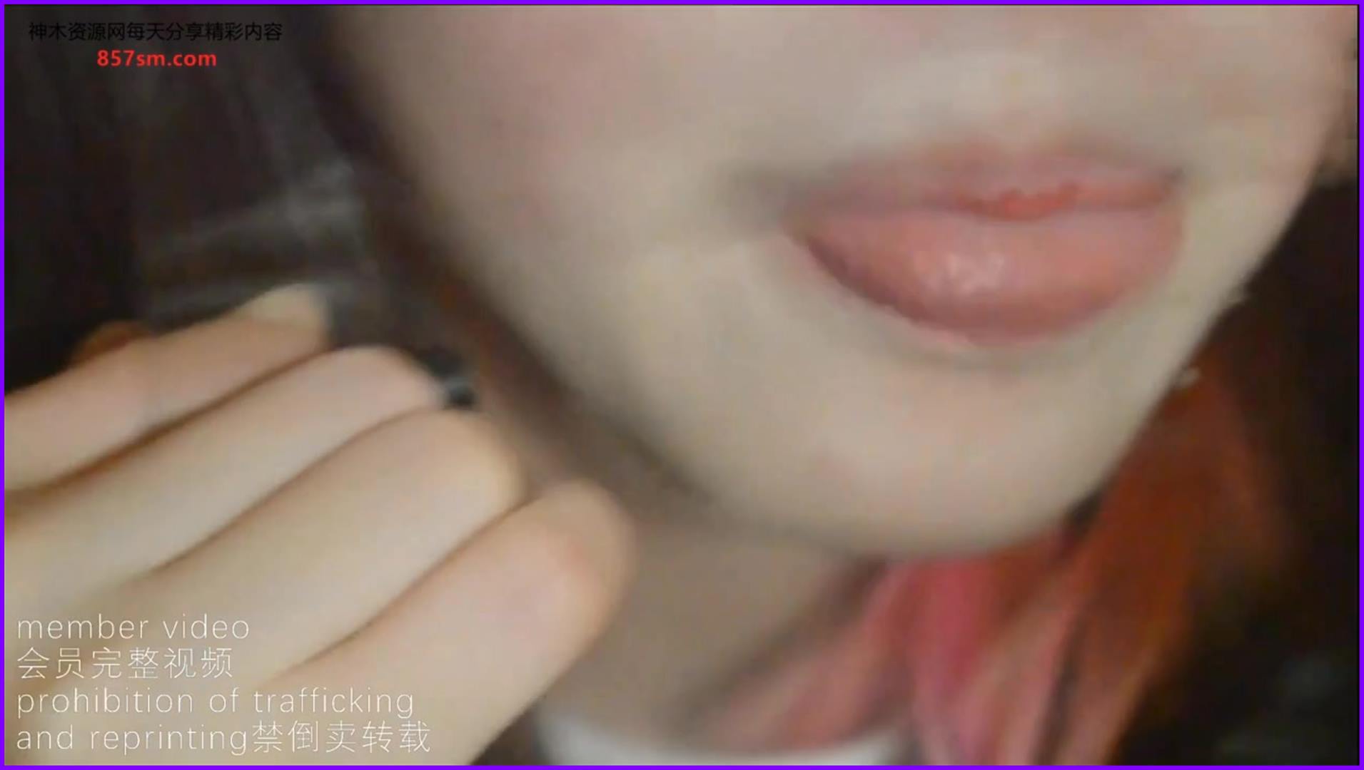 椰子ASMR天屏，亲眼睛，口水音